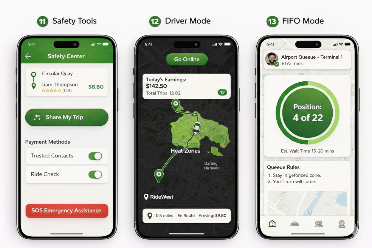 Driver dashboard